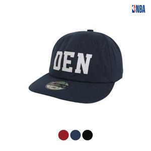 [롯데백화점]엔비에이 공용 DEN 이니셜 펠트패치 소프트 스냅백 모자 N245AP613P