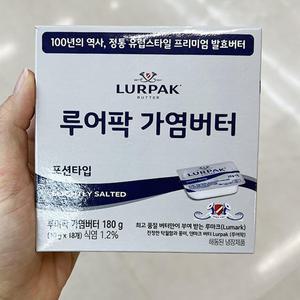 루어팍 가염버터컵 10g x 18 x 1개