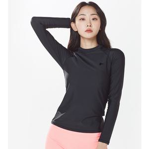 [레노마수영복](하남점)폴리백 무상증정 여성 비치 쿨링라운드 래쉬가드TOP/TS20321