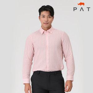 [PAT 남성] 코튼 스트라이프 슬림 셔츠_QI31502