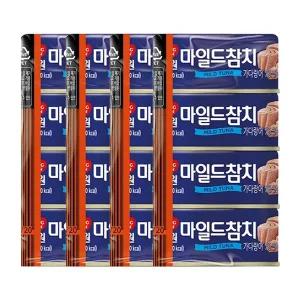 동원 마일드참치 90g, 4입, 4개