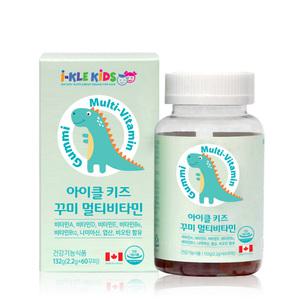 [소비기한 25.12.08] 아이클키즈 멀티비타민 꾸미(60일분) 어린이 영양제 종합 비타민