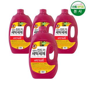 아토세이프 진드기걱정끝 액체세제 2.5L 4개