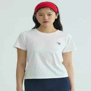 [골라] 남녀공용 ESSENTIAL SMALL LOGO T-SHIRTS 티셔츠 [WHITE]