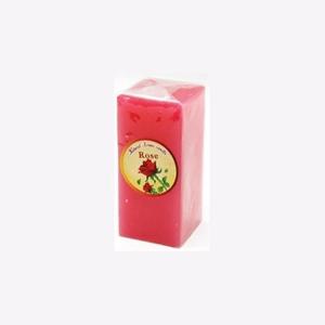사각 아로마 향초 중(11cm) 방향제 캔들-색상랜덤발송