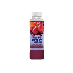 [기타]유어스 하늘가득 적포도주스 과즙페트음료 330ml x 5개