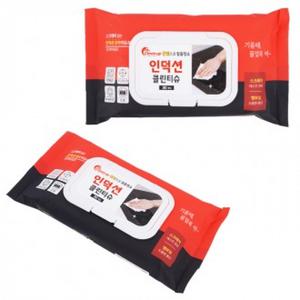 인덕션 클린 티슈 30매입 캡형 베이킹소다 함유 D 인덕션청소 오븐크리너 주방청소 인덕션청소티슈 인덕