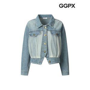 [GGPX]쉬폰 금장 데님 자켓  GP3JK008F _P390803491