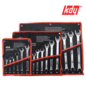 KDY A타입 조합 렌치 세트 6P 11P 14P 스패너 육각 양구 수공구 볼트 너트