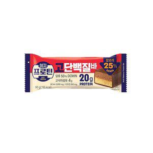 [기타]롯데 이지프로틴 고단백질바 영양간식 60g x 6개
