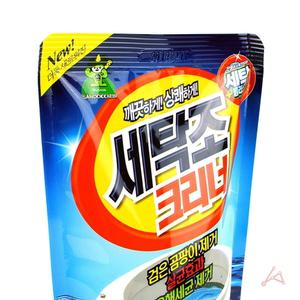 세탁조 크리너 통돌이 드럼 세탁기 세제찌꺼기 곰팡이 물때 제거제