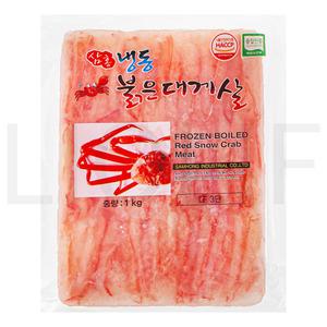 품질 인증 붉은 대게살 (냉동) 1개 1kg