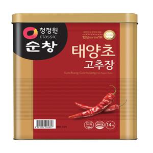 대상 청정원 순창 태양초 고추장 14kg 별7개 / 명품고추장