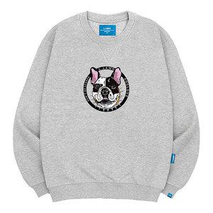 엘라모 기모M 엣지불독 맨투맨 남녀공용 빅사이즈 S~4XL