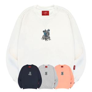 엘라모 3M 에얼리언퍼피 맨투맨 남녀공용 빅사이즈 S~4XL