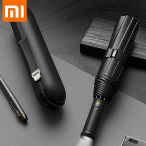우산 Xiaomi 전자동 우산, 세 접는 강력하고 방풍 및 수축 가능한 LED 조명 기능