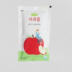 [햇살농부] 사과즙 100ml x 60개입 (총 2박스)