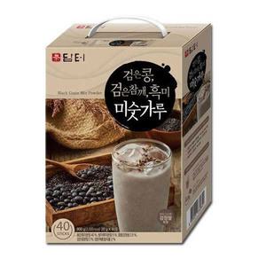 담터 검은콩 검은참깨 흑미 미숫가루 40T x 2개