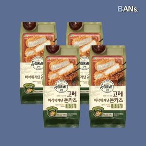 [기타] 고메 돈가츠 바삭튀겨낸통등심 돈카츠 450g 4개 일본식 돈까쓰