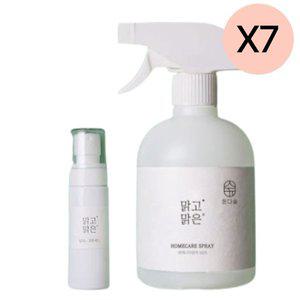 [기타]온다숲 편백수 탈취 냄새제거 500ml 40ml 7세트