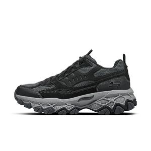 아웃도어 등산화 Skechers 남성용 레트로 신발 야외 스포츠 하이킹 클라이밍 플랫폼 레이스업 스니커즈
