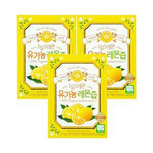 홀베리 1일1레몬 유기농 레몬즙 20g x 14포 3개 / WJ