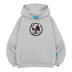 엘라모 기모H 엣지불독 후드티 남녀공용 빅사이즈 M~4XL