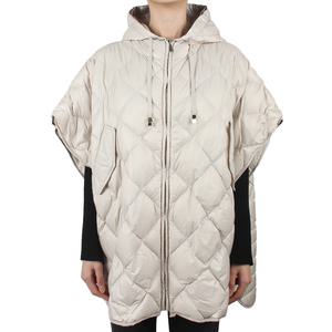 (D)막스마라 큐브 24FW 여성 트레만 후드 케이프 샌드 TREMAN 081 S사이즈 스크래치!!