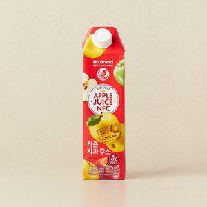 노브랜드착즙사과주스1L