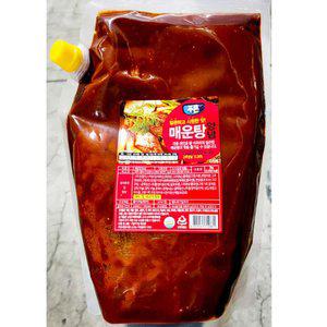 시원한 매운탕양념장 횟집매운탕양념소스 식당용 2kg