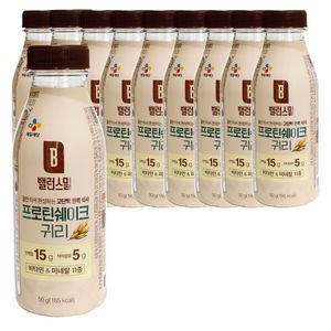 프로틴쉐이크 밸런스밀 귀리 프로틴 쉐이크 10개 식사대용 선식