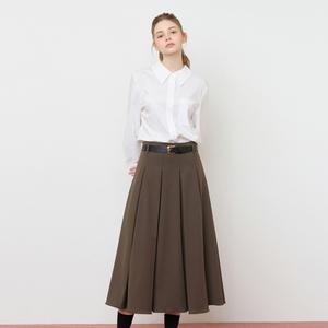 [롯데백화점]케네스레이디 너드 플리츠 벨트 스커트 (EWSKOK45)