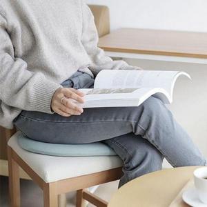 공부집중 고밀도 원형쿠션방석 메모리폼 (3iFWQ)