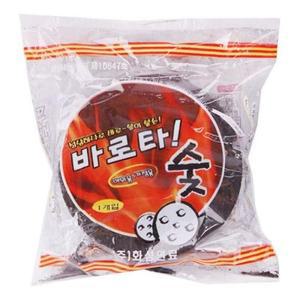 [XB7G5207]바로타 숯 360g 1봉지 번개탄 숯불 구이 연탄