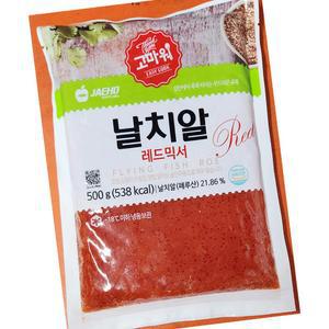 재호 날치알 냉동 MIX 500g X20 업소용 대용량 해산물 알