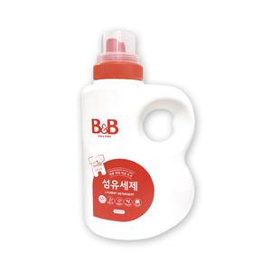 비앤비 섬유세제 용기 1500ml 세탁용품 비누 소다파우더 유아 아기
