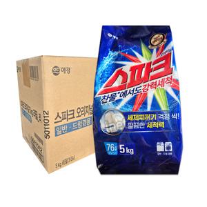 애경 스파크 분말세제 리필 5kg x 3개