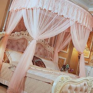 Oce 공주 침대 캐노피 모기장 커튼 150x200cm 피치 침대 방충망 선쉐이드 카튼 안방 천장 모기장 캐노피 선