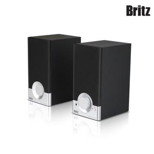 브리츠 BR-1000A CUVE BLACK2 2채널 PC 북쉘프 스피커