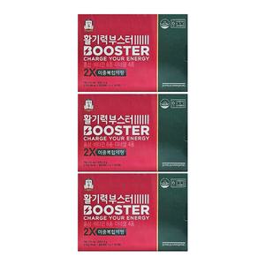 정관장 활기력 부스터 액상 20ml + 정제 400mg x 14개입 x 3박스 /An