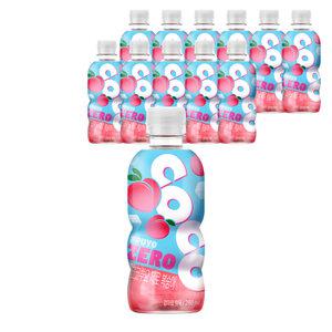 코코뿌요 제로 복숭아맛 280ml X 12PET 음료수 젤리