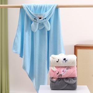 만화 아기 목욕 타올  신생아 후드 수건 담요 귀여운 유아 가운 소년 소녀를 따뜻한 잠자는 Swaddle Wrap