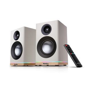 :캔스톤 X9BT 블루투스 HDMI ARC 지원 2채널 북쉘프 스피커