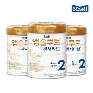 매일 앱솔루트 센서티브 2단계 (6개월∼12개월까지) 900g 3캔