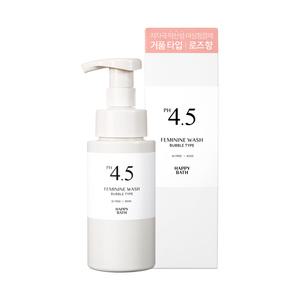해피바스 PH4.5 약산성 로즈 버블 여성청결제 250g x1개, 페미닌 저자극 워시