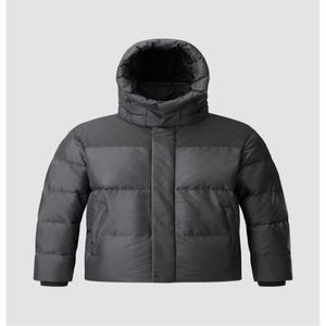 남성 퀼팅 헤비다운 V2JDX24601BLK