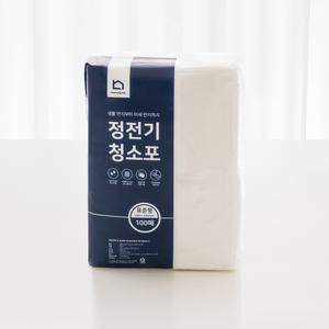 정전기 청소포 표준형 100매 청소부직포
