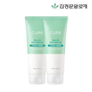 [김정문알로에] 큐어 리알로에 수딩젤 150ml 2개