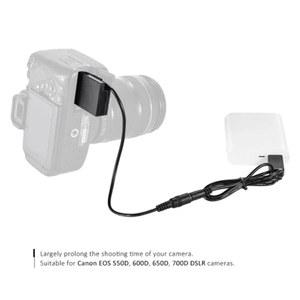 DR-E8 더미 배터리, DC 보조베터리 USB 어댑터 케이블, LP-E8 교체, 캐논 EOS 550D 600D 650D 700D DSLR 카메라용