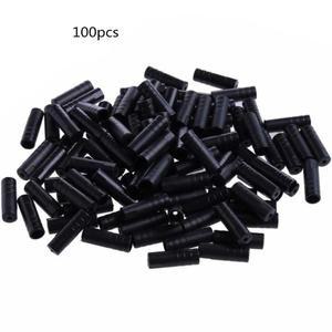 자전거 브레이크 25UC 100Pcs 시프트 케이블 엔드 캡 변속기 와이어 하우징